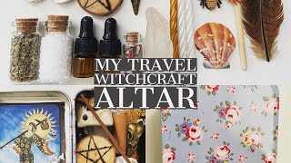 My Travel Witchy Altar