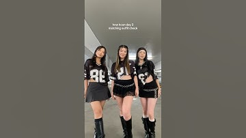 kcon MATCHING outfits for hxw 🖤 #kcon #kpop #seventeen #outfit #matching