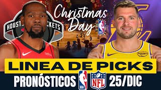 🔥🏀🏈 PRONÓSTICOS NBA Y NFL HOY 25 DE DICIEMBRE 🤑 PARLAY GRATIS🔥