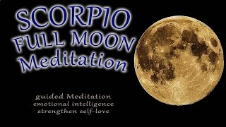 scorpio april pink full moon 2024 guided meditation long version full moon flower full moon