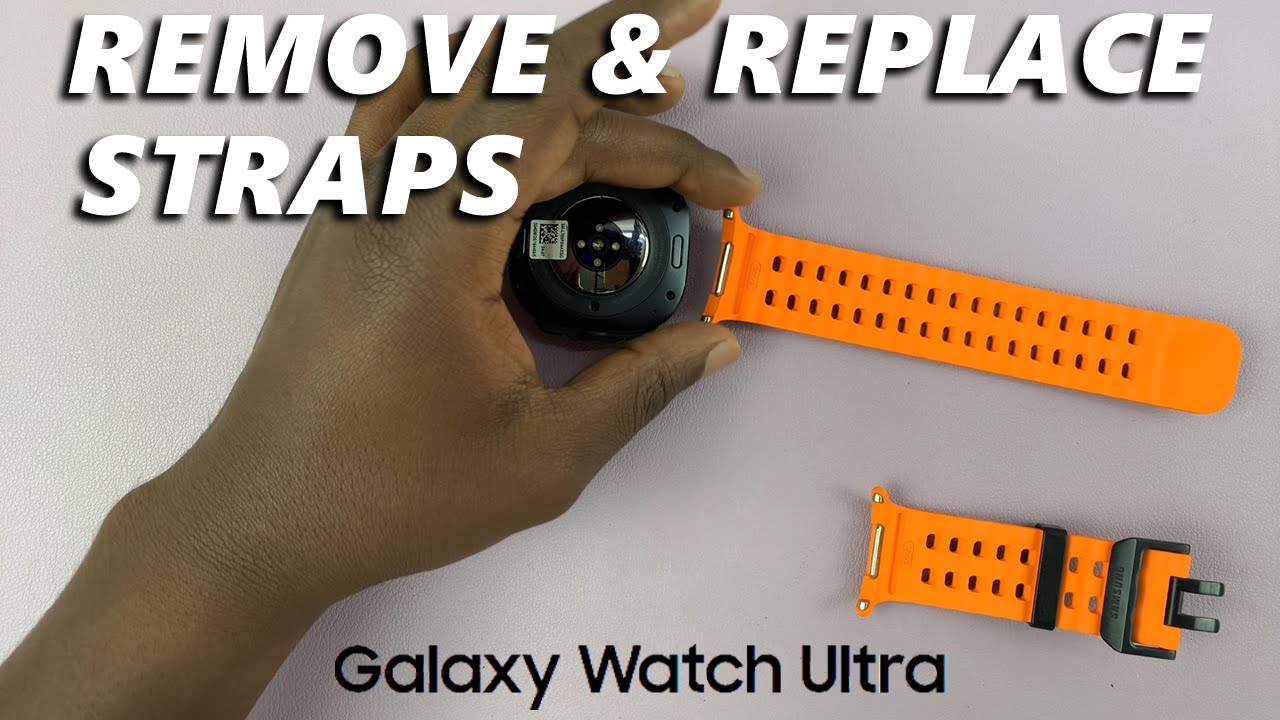 how-to-remove-replace-bands-on-samsung-galaxy-watch-ultra-youtube
