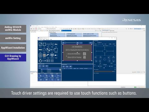 QE for Display[RX,RA] Tutorial (RA) #3: How to Create GUI