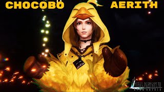 Aerith Chocobo Suit Showcase Halloween Skin Final Fantasy 7 Ever Crisis