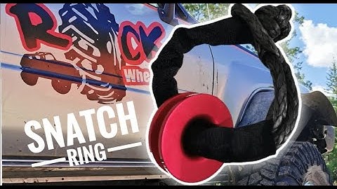 How a Snatch Ring Works for Off Road Recovery