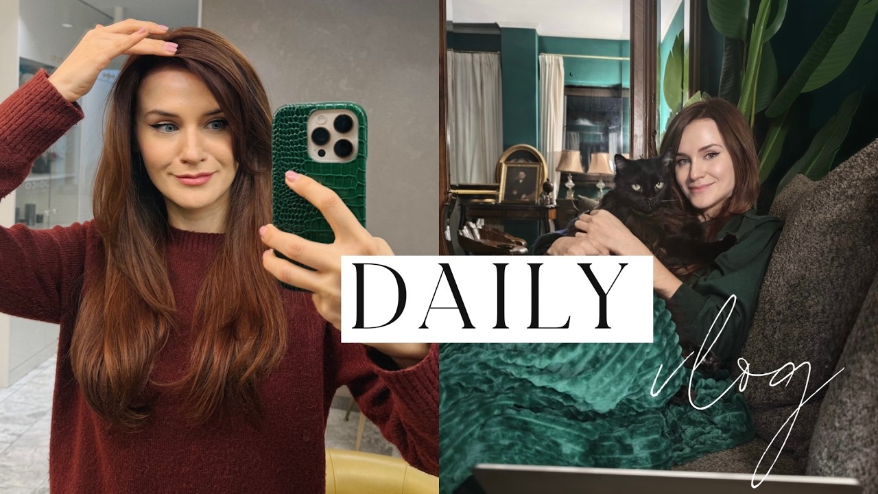 Daily vlog | Mi-am tuns parul, supa esuata, comoda incompleta & femeile care m-au inspirat candva