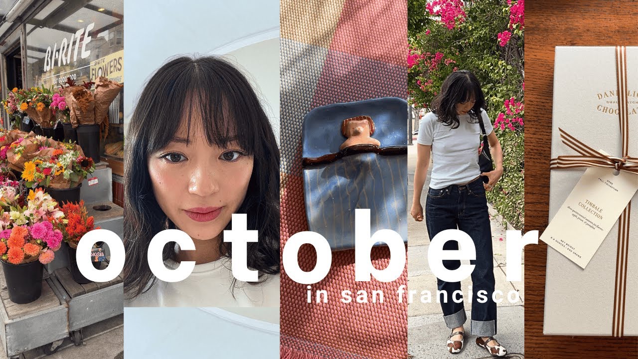 fall diaries ✿ matcha at home, cozy baking, parachute bakery, khao tiew & ferry building