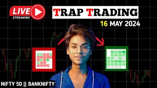 Live Trading Banknifty \& Nifty || 16 MAY || @MrStarSahil #trading #nifty50 #banknifty #sharemarket