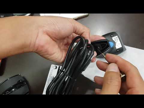 How to detach usb cable from Argox AS8050 scanner