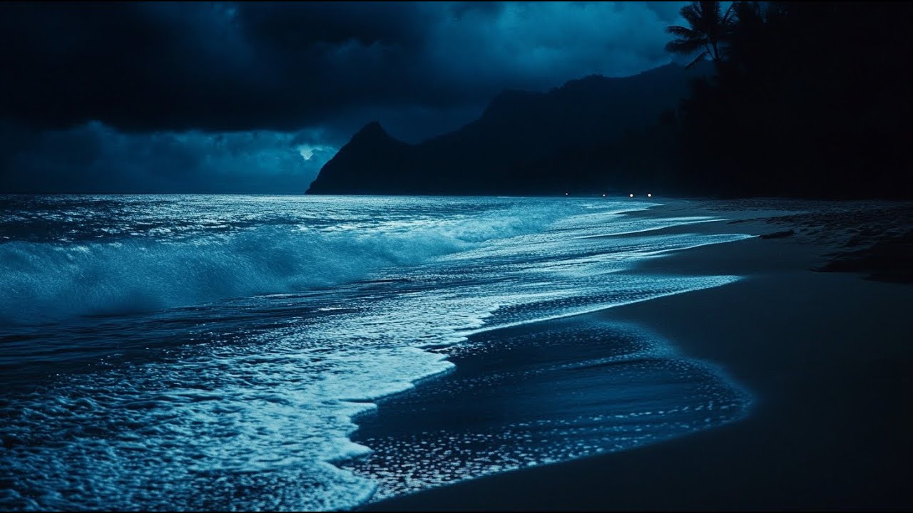 Perfect Sleep Sounds | Gentle Ocean at Night for Deep Sleep in Less than 3 Minutes