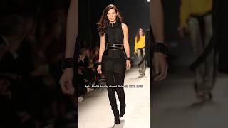 Bella Hadid totally slayed Balmain H&M 2015 #bellahadid #balmain Bella Hadid totally slayed Balmain H&M 2015 #bellahadid #balmain