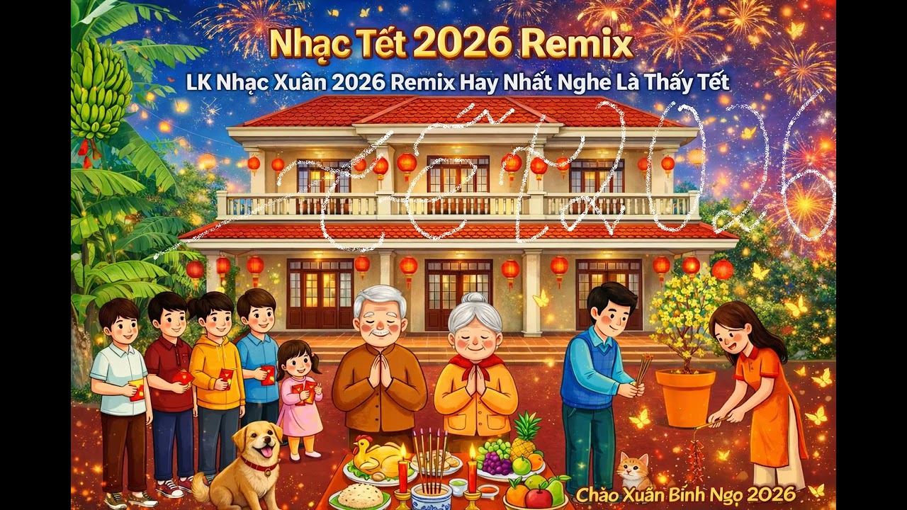 Nhạc Remix 2026 🔥 Xuân Xuân Ơi Xuân Đã Về | LK Nhạc Tết 2026 Remix EDM Hay Nhất – Nghe Là Thấy Tết