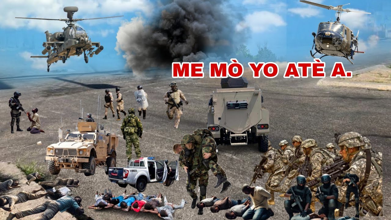 26 FÉVRIER VIDEO 2 AVION MILITAIRE AMÉRICAIN TOUYE BABEKYOU FWASA SE FINI