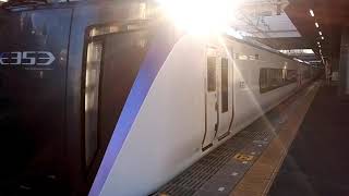 E353系 特急あずさ3号千葉駅発車