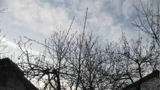 Short Time-lapse video of the sky @ 10fps