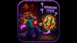 Minecraft Bedrock Add-On ,,Damage = Random Item showcase.