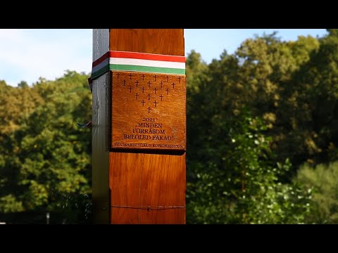 Eucharisztikus emlékkereszt megáldása a Miklósvári parkerdőben - 2021.09.21 - Interjúk