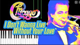Chicago - I Don't Wanna Live Without Your Love - Piano Tutorial - Little Miss Scare-All