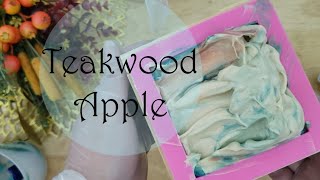 Teakwood Apple Handmade Soap - Vegan Handmade Soap - Cabbage Patch Soap