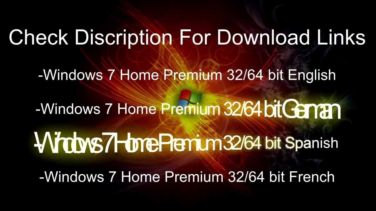 How To Download Windows 7 Free Home Professional Ultimate + Instal Guide Multi Languages !!