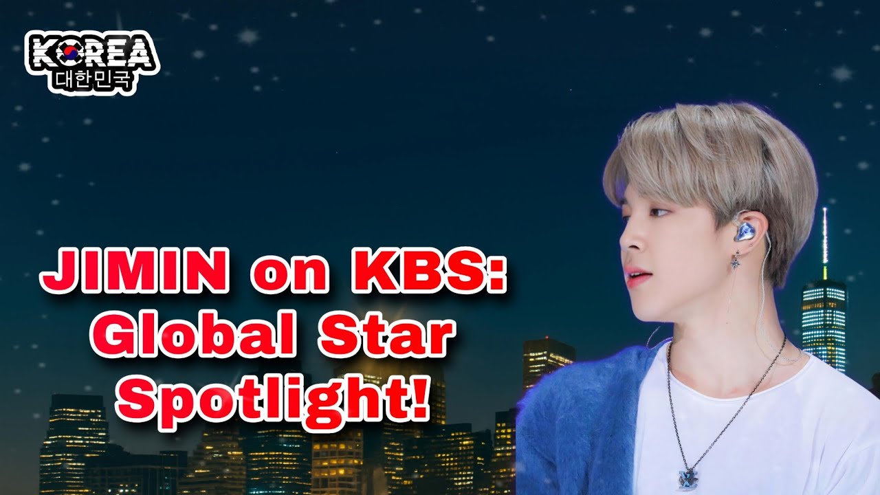 Глобальный икон Джимин в эфире KBS — вы не поверите в его путь!