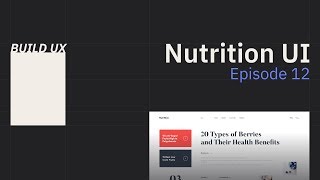Style Part 9 | How to Build a Nutrition Website Ep. 12 | CSS Grid