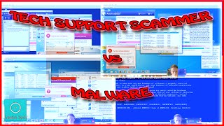 Tech Support Scammer vs Real Malware