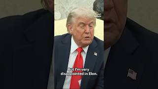 Why Trump is Disappointed with Elon Musk🔥☠️ #elonmusk #trump #angry #shorts #yt
