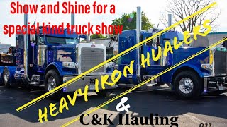 CHIP FITZWATER W/ HEAVY IRON HUALERS &amp; CHRIS W/ C&amp;K HUALING @SHOW AND SHINE FOR A SPECIAL KIND