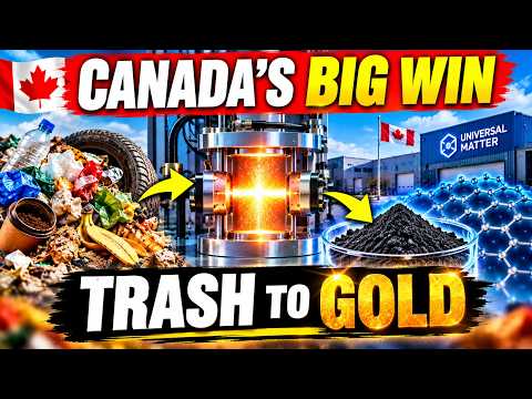 JUST IN: Canada Turns Garbage Into GRAPHENE — Landfills in Trouble? 