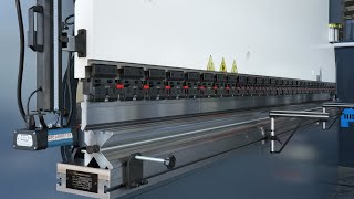 MB8-400T6000 With DELEM DA53T 4 1 Axis CNC Press Brake,400Ton Sheet Metal Bending Machine