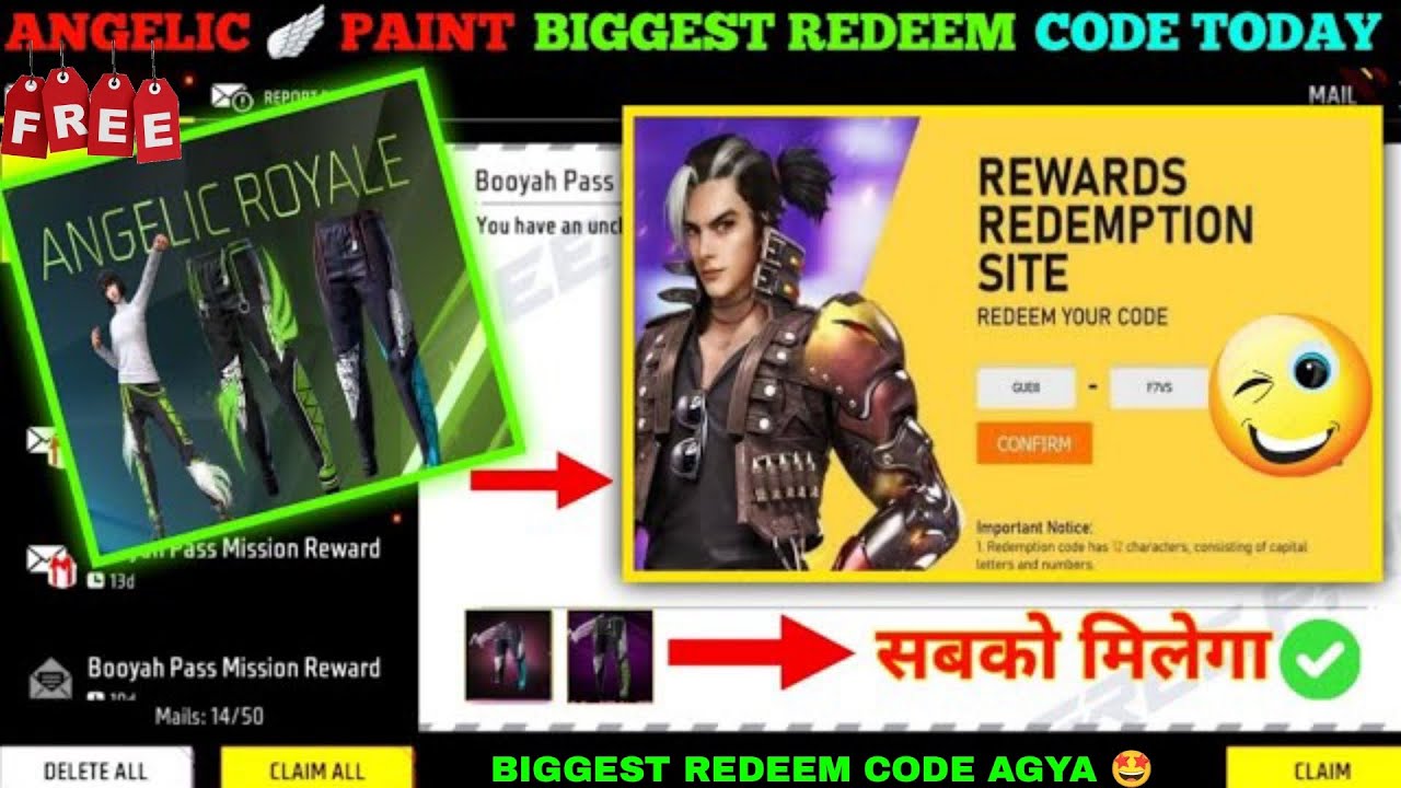 FREE FIRE REDEEM CODE TODAY 29 JULY REDEEM CODE FREE FIRE | FF REDEEM ...