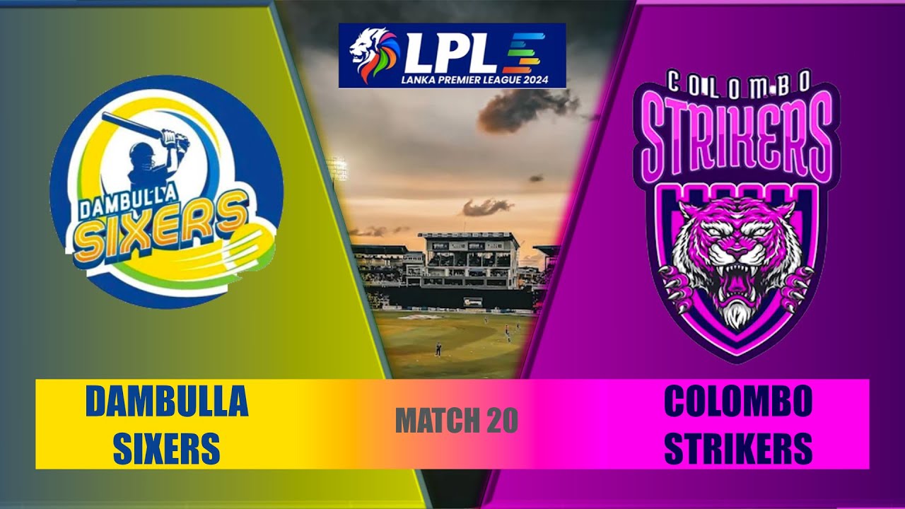 Dambulla Sixers V Colombo Stickers | LPL Season 5 | Match 20