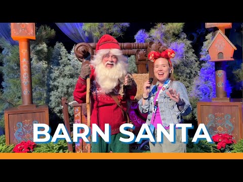 با بابانوئل انبار در نروژ در EPCOT آشنا شوید شیطنت و جادو 