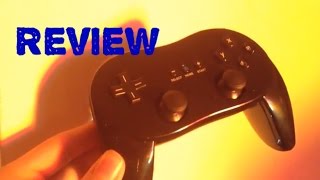 Wii classic controller pro review!