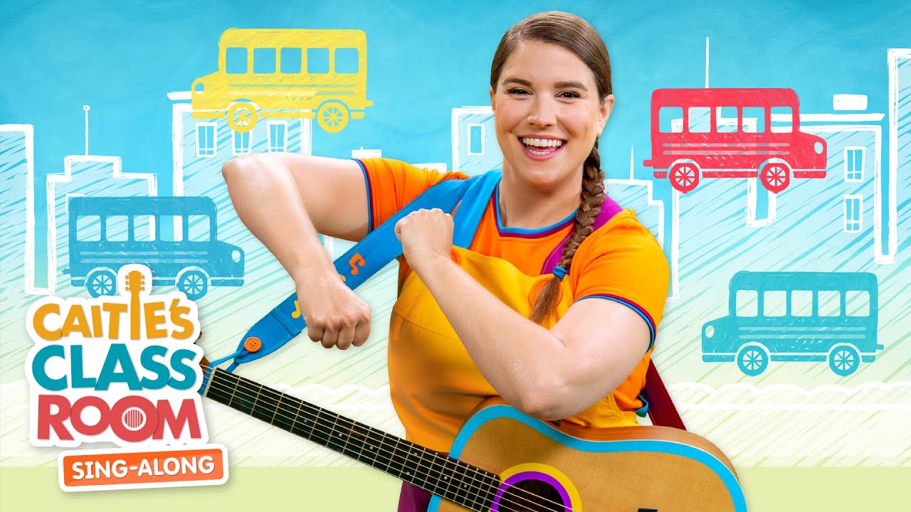 The Wheels On The Bus | Caitie's Classroom Sing-Along The Wheels On The Bus | Caitie's Classroom Sing-Along