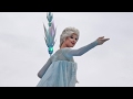 TDL アナとエルサ　素敵♡「フローズン・ファンタジー・パレード」の雪遊び ディズニー Anna and Elsa so beautiful Tokyo Disneyland