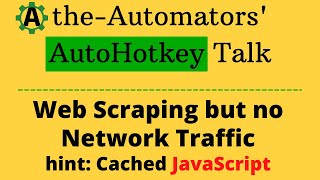 WebScraping but no browser network traffic: Peaking at JavaScript