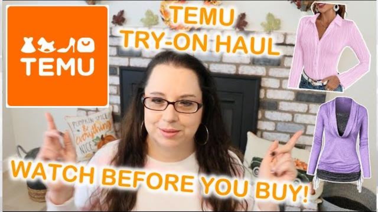 TEMU FALL TRY ON HAUL | TEMU FALL CLOTHING TOPS | IS IT WORTH THE ...