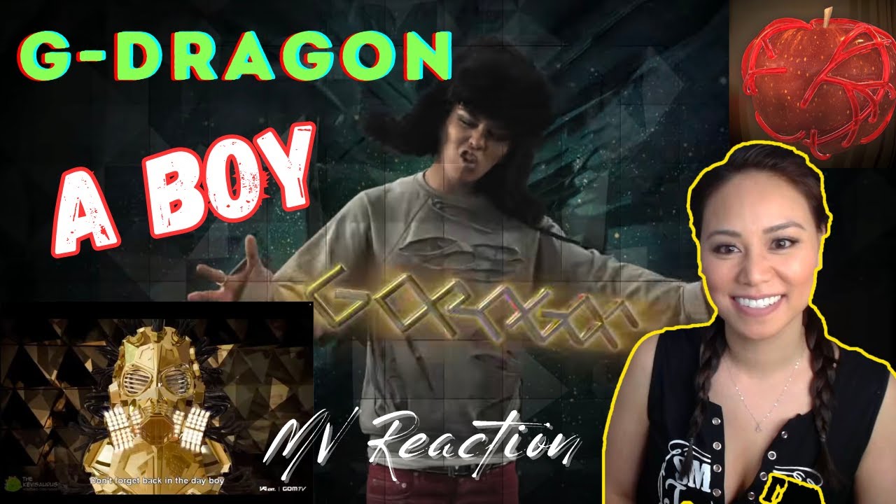 NEW VIP | G-Dragon A BOY | MV Reaction
