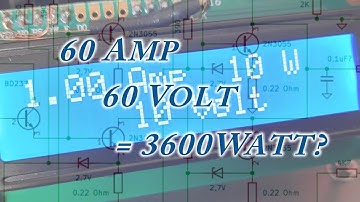 Electronic load with 3055