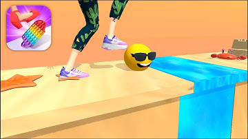 Tippy Toe Gameplay All Levels Walkthrough (Android/iOS) ChristmasTown#02