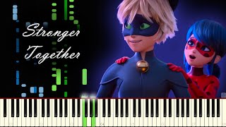 Stronger Together - Miraculous: The Movie - Full Advanced Piano Resimi