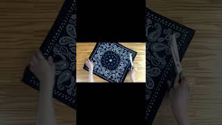 Circle Cut Out (Paisley Bandana)