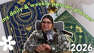 My 2026 Passion Planners Daily + Weekly- unboxing