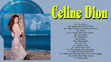 CelineDion Full Album A New Day Has Come 2001|  Greatest Love Songs Collection 90s
