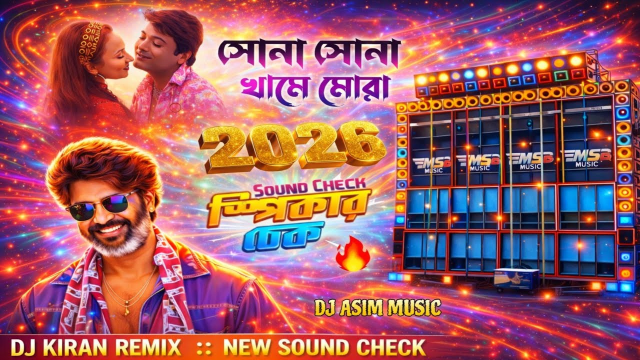 Sona Sona Khame 😈🔊 | New Style Viral Medinipur Sound Testing Mix 2026 | DJ Kiran x DJ Suman Singha