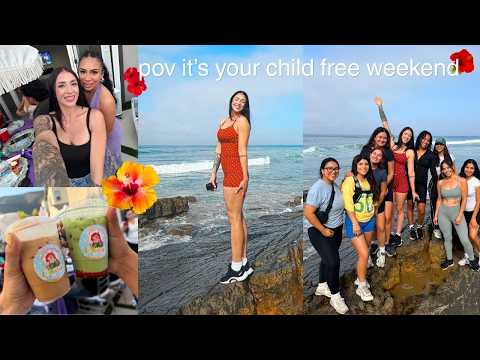 Thumbnail for making the most of my weekend OFF | car wash + luxury skincare + beach HIKING + more☀️🌺🌈 