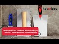 KIELNIA MURARSKA TRAPEZOWA SZLIFOWANA 180 MM - Komfort i precyzja każdego projektu budowlanego