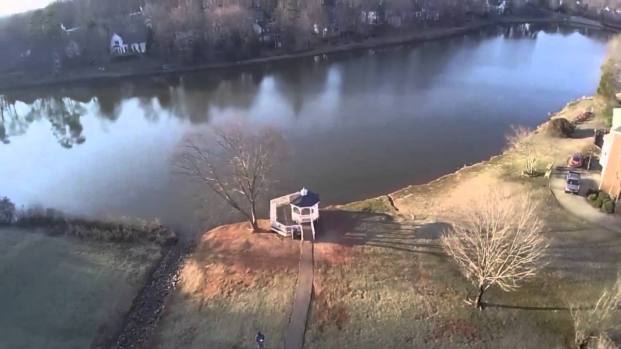 Drone Test Flight Over Davis lake Charlotte NC YouTube