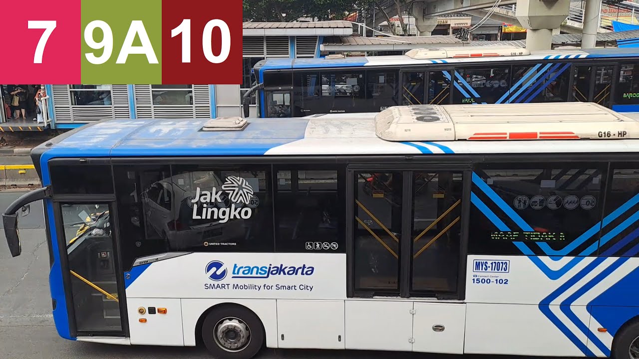 Transjakarta Bus Compilation in BKN